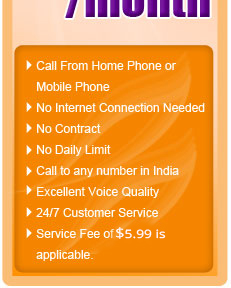 unlimited international calling india